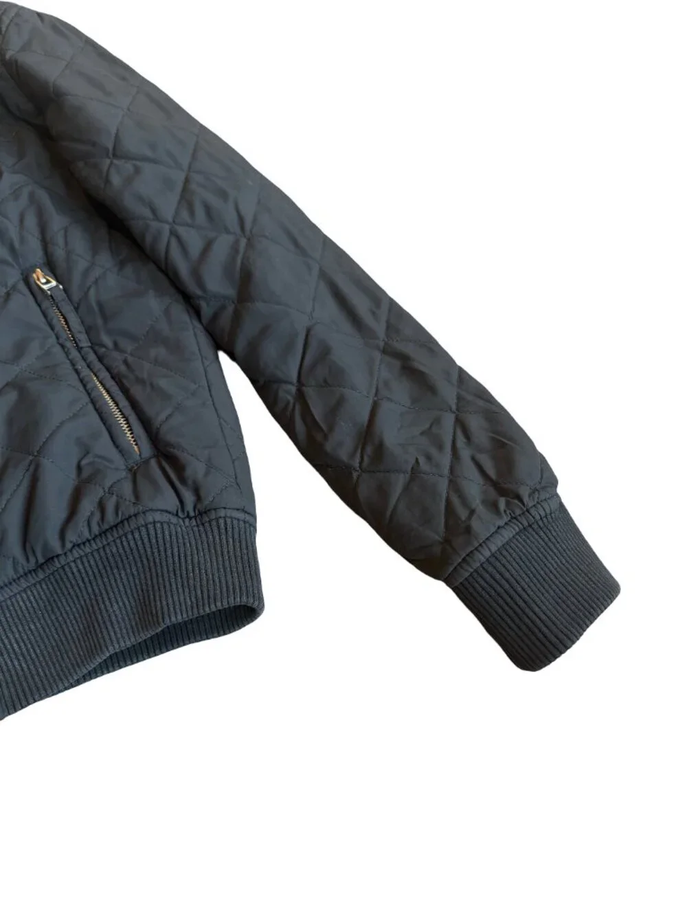 Your Neighbors Black Quilted Zip-Down Jacket Coat Lightweight Size XS Men's